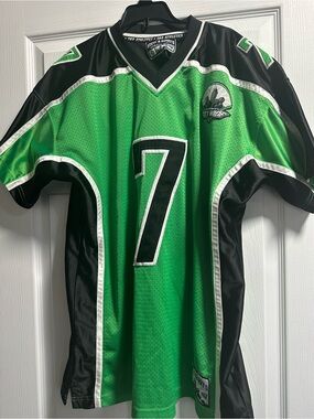 Steve & Barry's Green and Black Number 7 Men's Jersey
